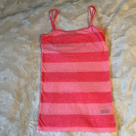 2/$30 Aeropostale Pink Favorite Cami Tank Top Ladies Junior Size XS - Picture 1 of 12